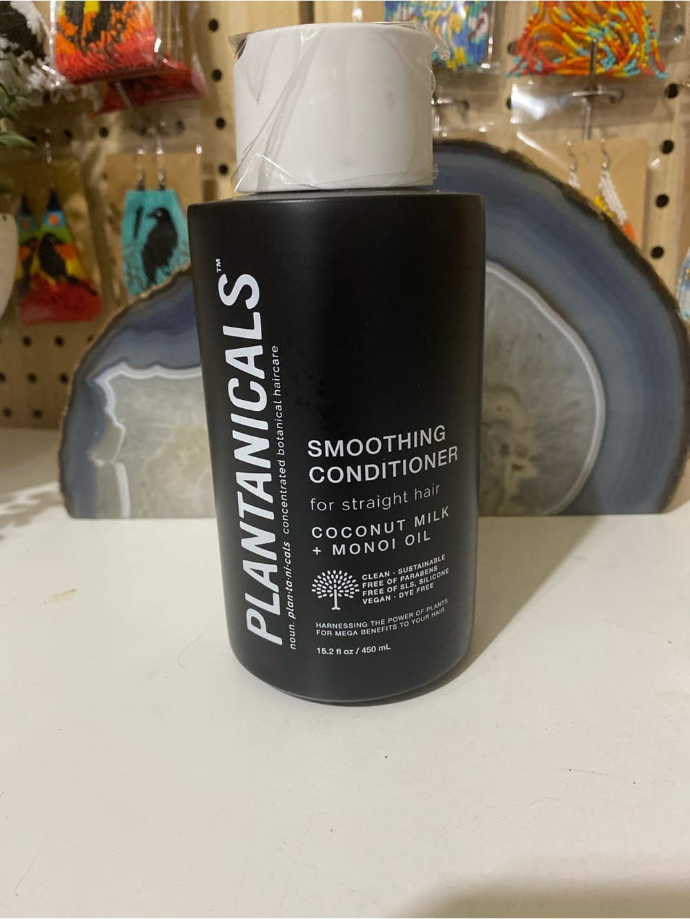 Plantanicals Black Smoothing Conditioner - Coconut Milk & Monoi Oil